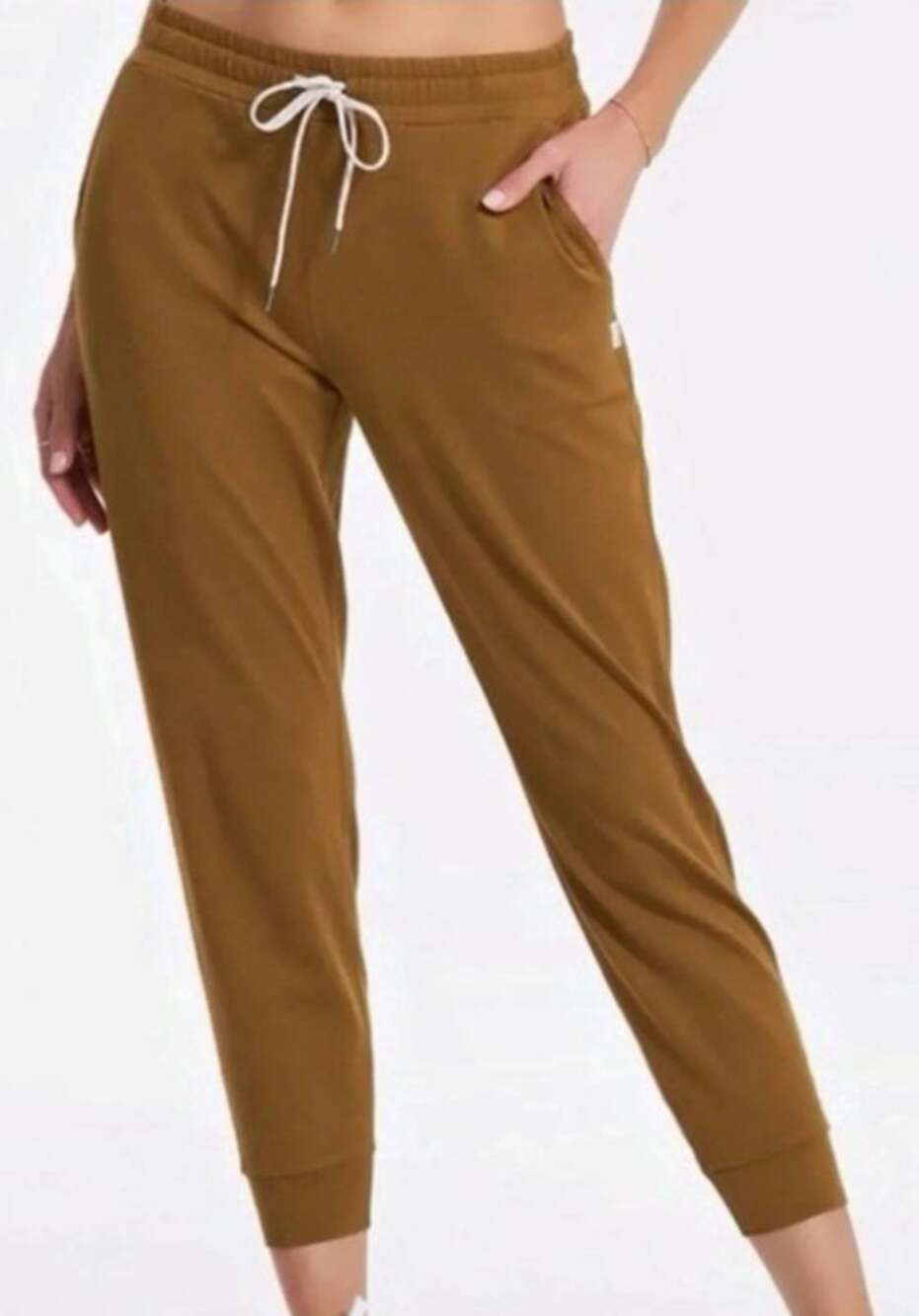 Vuori Performance Joggers Dreamknit Brown Pants Small